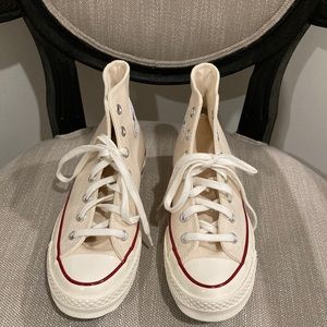New Converse Chuck 70 cream/size unisex men’s 5.5 women’s 7.5